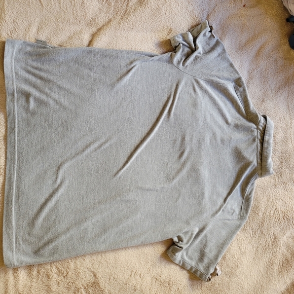 Ted Baker Heather Gray Polo Shirt - Picture 8 of 9